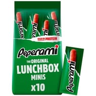 Peperami Original Lunchbox Mini Salami 10 X 10g
