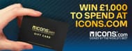 WIN £1,000 Icons.com eGift Card to Spend on Sporting Memorabilia!