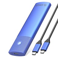 ORICO Aluminum M.2 NVMe Enclosure, Tool-Free USB-C 10Gbps