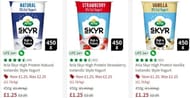 Arla Skyr High Protein Yoghurts. 450g - Three Varieties