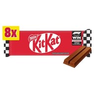 KitKat 2 Finger Milk Chocolate Biscuit Bars 8 Pack Multipack