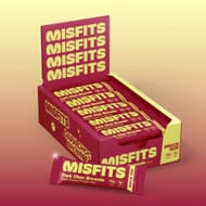 Misfits Dark Choc Brownie SNACK-SIZE Protein Bar 40g