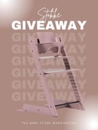 Win a Tripp Trapp High Chair + Baby Set in Heather Mauve worth £278