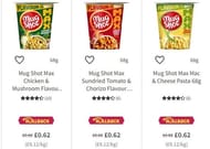Mug Shot Max 68g - Three Flavours on Offer
