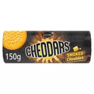 Jacob's Smoked Cheddar Flavour Cheddars 150g
