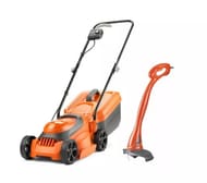 FLYMO SimpliCompact 300 Lawnmower & Mini Trim Grass Trimmer