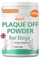 Leo's Plaque off Powder for Dogs & Cats | 200g | Pet Teeth Cleaning