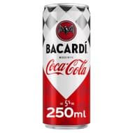 Bacardi & Coca Cola Alc 5% Vol. 250ml