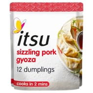 Itsu 12 Sizzling Pork Gyoza Dinner Dumplings