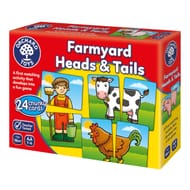 Orchard Toys Farmyard Heads and Tails Game