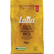 Laila Longer Basmati Rice 5 Kg