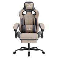 SUKIDA Ergonomic Gaming Chair with Massage, Headrest, Lumbar Support