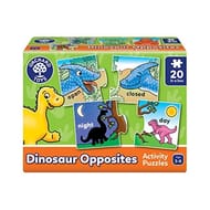 Orchard Toys Dinosaur Opposites Puzzles, 20 Two-Piece Activities