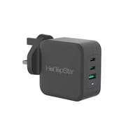 HotTopStar 100W GaN USB-C Charger, 3-Port USB-C/A Laptops
