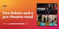 Win Tickets to Agatha Christies Witness for the Prosecution & Pre-Theatre Meal
