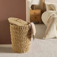 Argos Home 50L Chunky Knit Laundry Basket