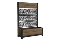 Keter Tulip Screen L-Shaped Resin Planter 98L