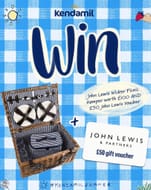 WIN a 4 Person Picnic Hamper worth £100 and a £50 John Lewis Voucher