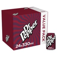 Dr Pepper 330ml 24pk Multipack