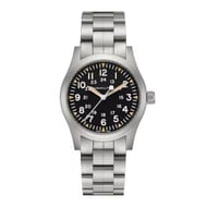 Hamilton Khaki Field Mechanical 42mm Men's Watch Black