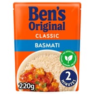 Bens Original Basmati Microwave Rice 220g