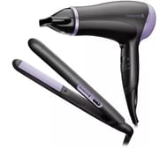REMINGTON Style Essentials Hair Dryer & Hair Straightener Set