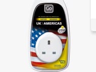 USB UK to USA Travel Adaptor