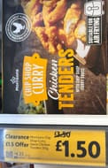 *INSTORE ONLY DEAL* Morrisons Chip Shop Curry Sauce Chicken Tenders