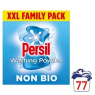 Persil Non Bio Washing Powder XXL Family Pack 77 Washes (3.85 Kg)