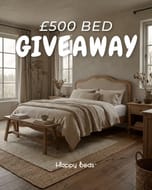 Winr a £500 Happy Beds Gift Card