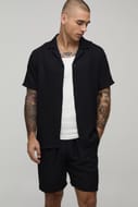 Regular Fit Short Sleeve Shirt and Short Set