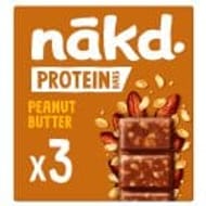 Nakd. Protein Peanut Butter Multipack 3x45g