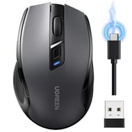 UGREEN Wireless Mouse, Bluetooth Mouse & USB Dual Modes Computer Mouse,