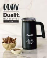 Win a Dualit Milk Frother Max
