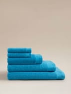 Turquoise Cotton Face Cloth - 2 Pack - Free Click + Collect