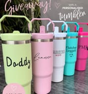 Win a Personalised Insulated Tumbler
