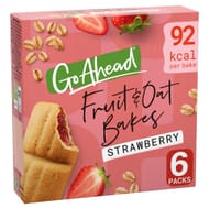 Go Ahead Fruit & Oat Bakes Strawberry 6 Pack (Clubcard Price)