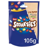 Smarties Milk Chocolate Sharing Bag 105g (Clubcard Price)