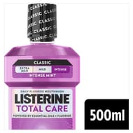 Listerine Total Care 10-in-1 Benefit Clean Mint Mouthwash 500ml
