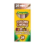 Crayola Colors of the World Coloured Pencils 24 Pack