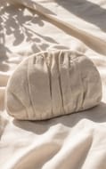PrettyLittleThing Linen Clutch Bag