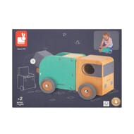 Janod Bolid Range, Wooden Bin Lorry With Magnetic Bin