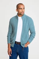 Cotton Traders Sherpa Trim Cardigan