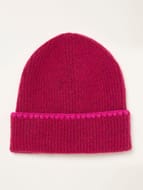 Pink Whipstitch Beanie