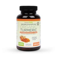 Organic Turmeric with Organic Black Pepper & Ginger 120 Capsules