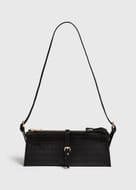 Black Thin Shoulder Bag