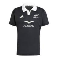 All Blacks Mens Home Performance Rugby Shirt - Black 24/25