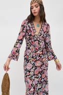 Tania Silk Midi Dress