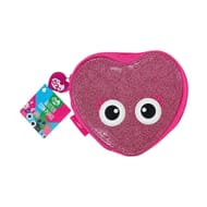 Tinc Novelty Heart Shape Glitter Coin Purse With Carry Handle