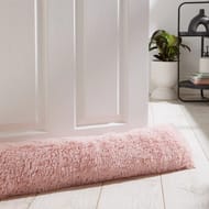 Catherine Lansfield Cuddle Shaggy Draught Excluder Pink